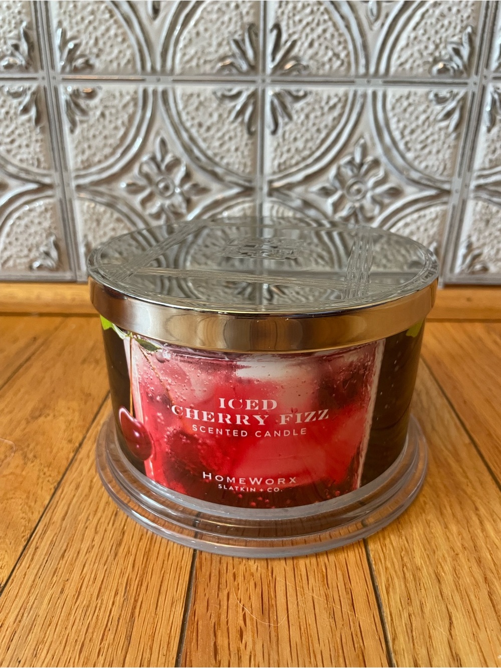 Homeworx Iced Cherry Fizz Scented Candle